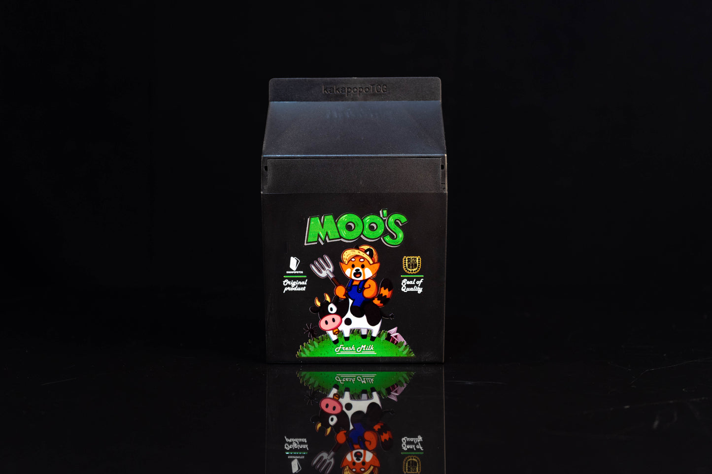 Seize the Bean: Milk Carton Deck Box