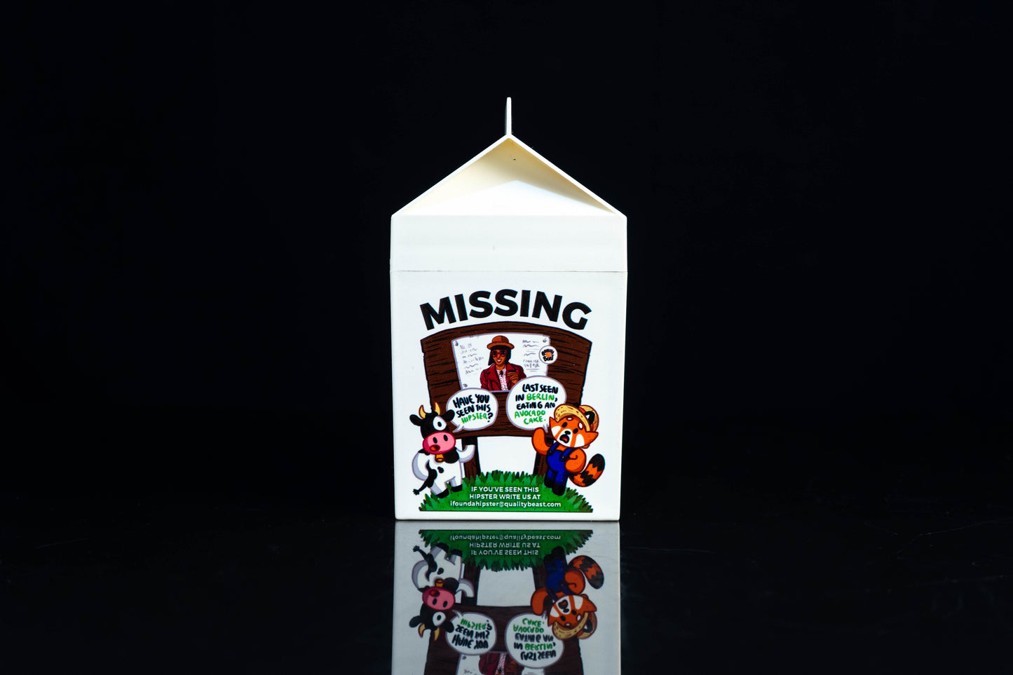 Seize the Bean: Milk Carton Deck Box