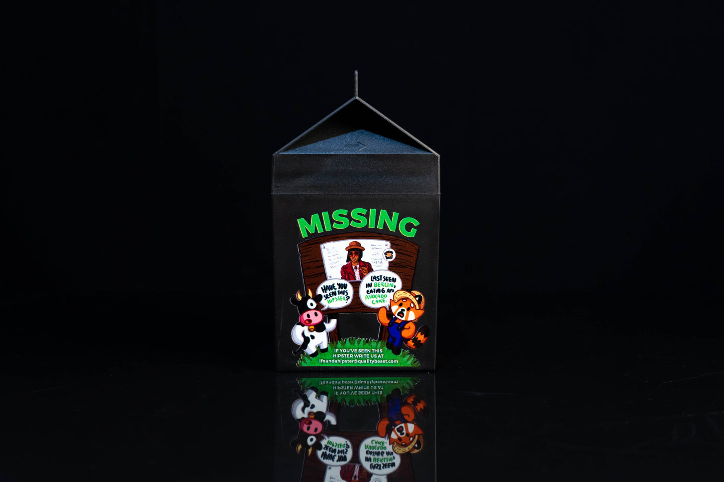 Seize the Bean: Milk Carton Deck Box