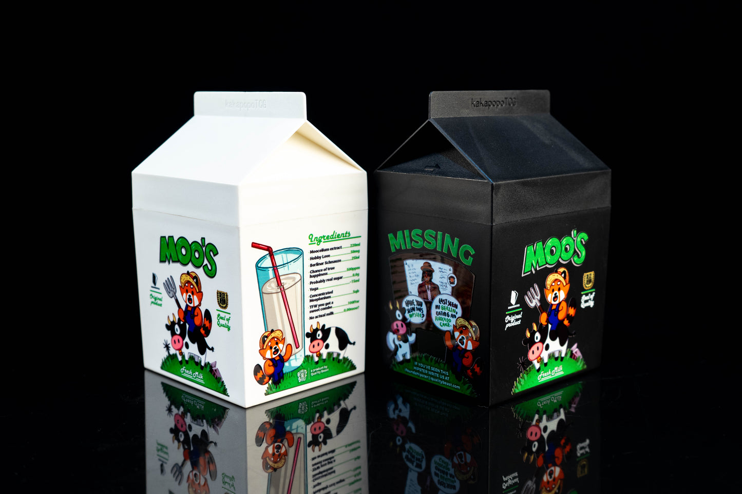 Seize the Bean: Milk Carton Deck Box