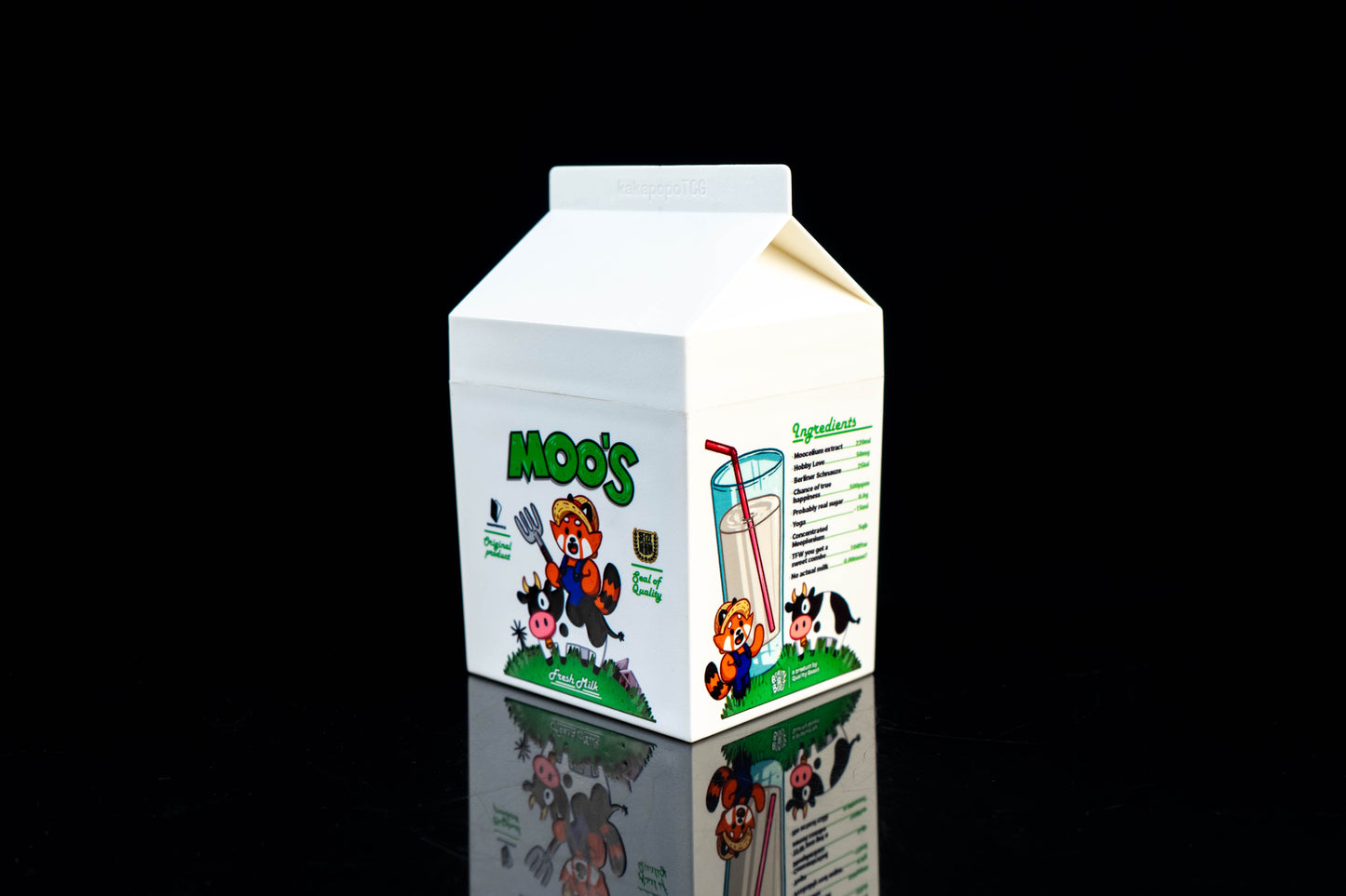 Seize the Bean: Milk Carton Deck Box