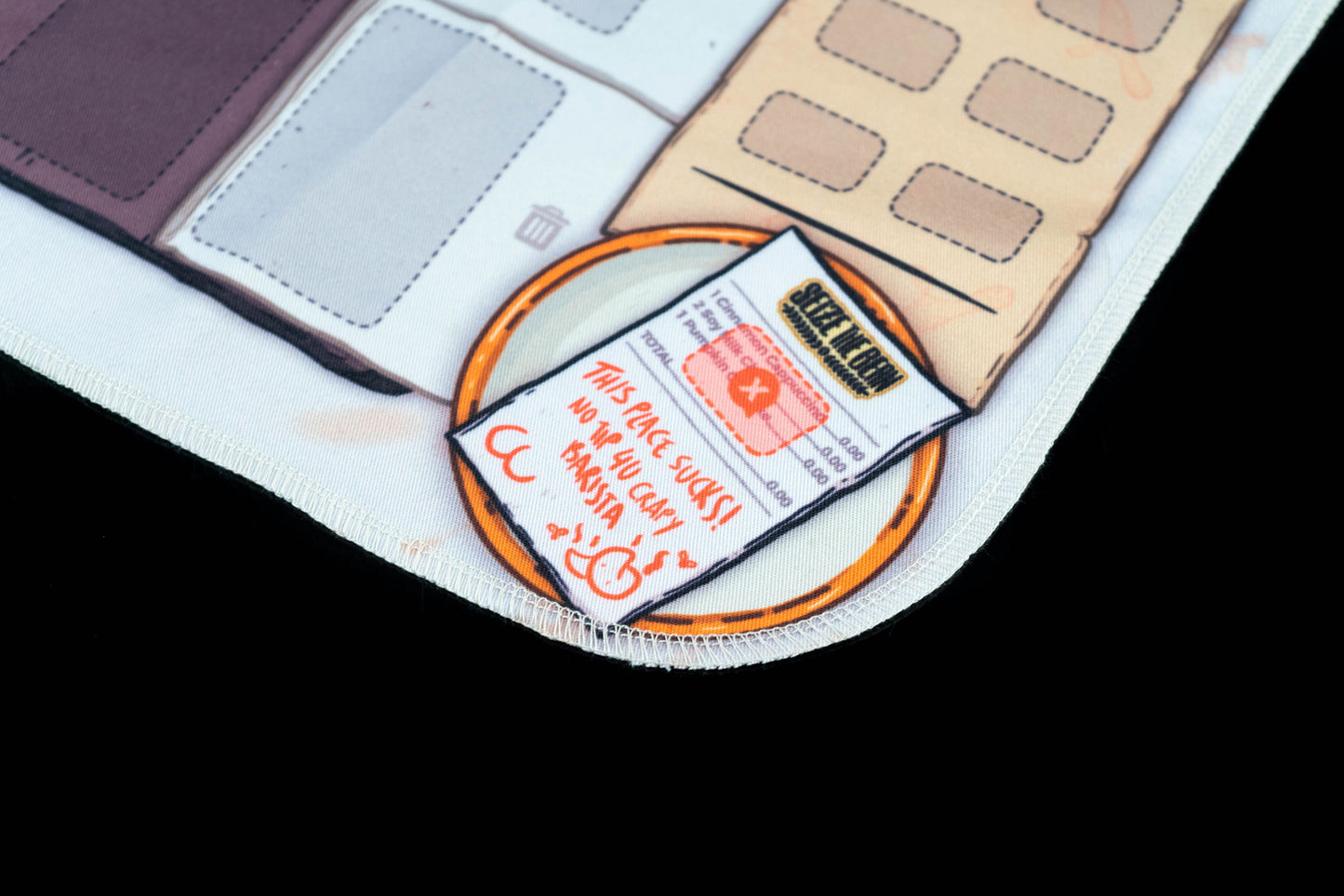 Seize the Bean: Linen Play Mat