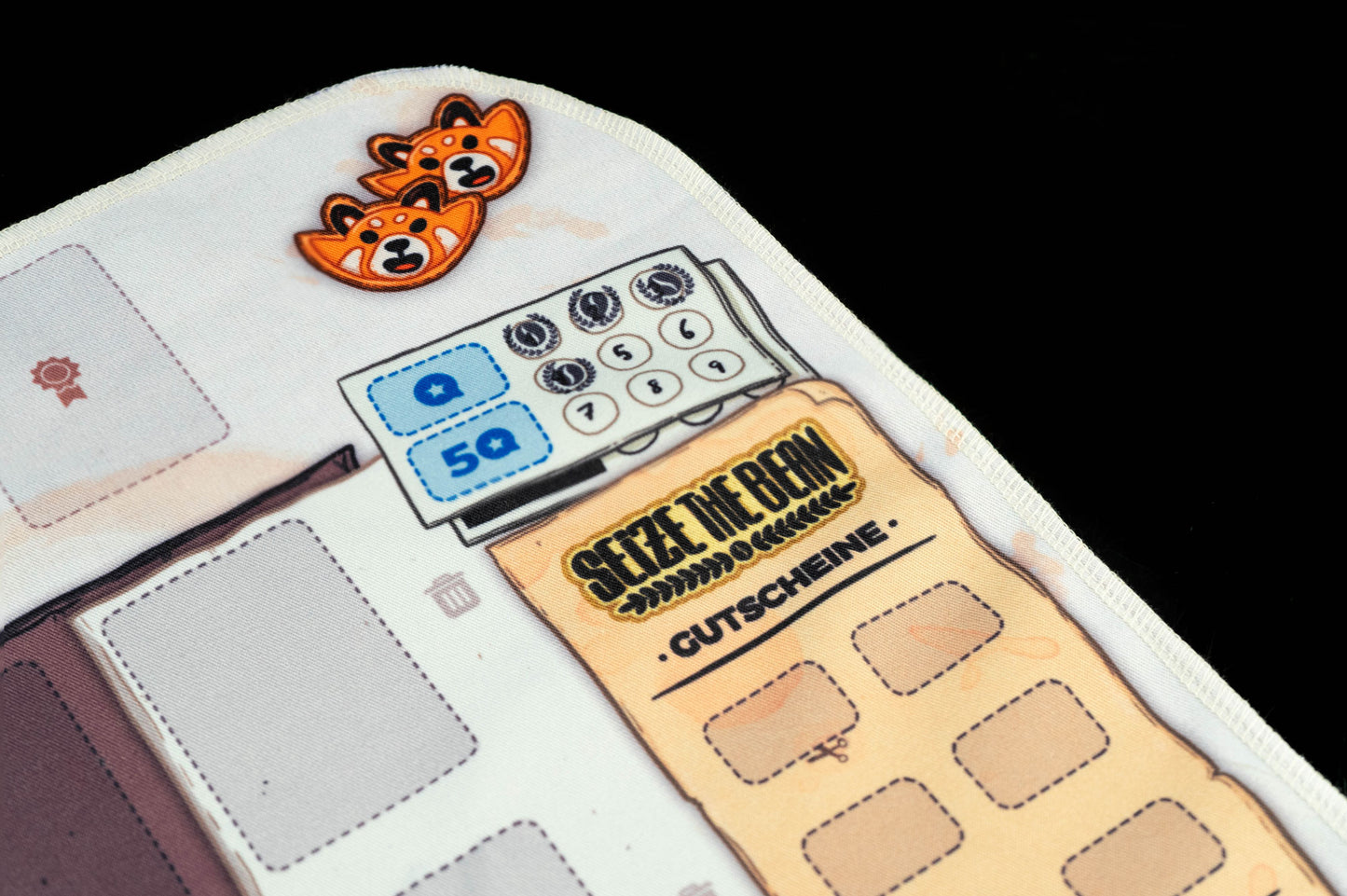 Seize the Bean: Linen Play Mat