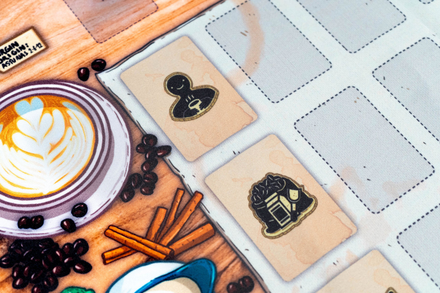 Seize the Bean: Linen Play Mat