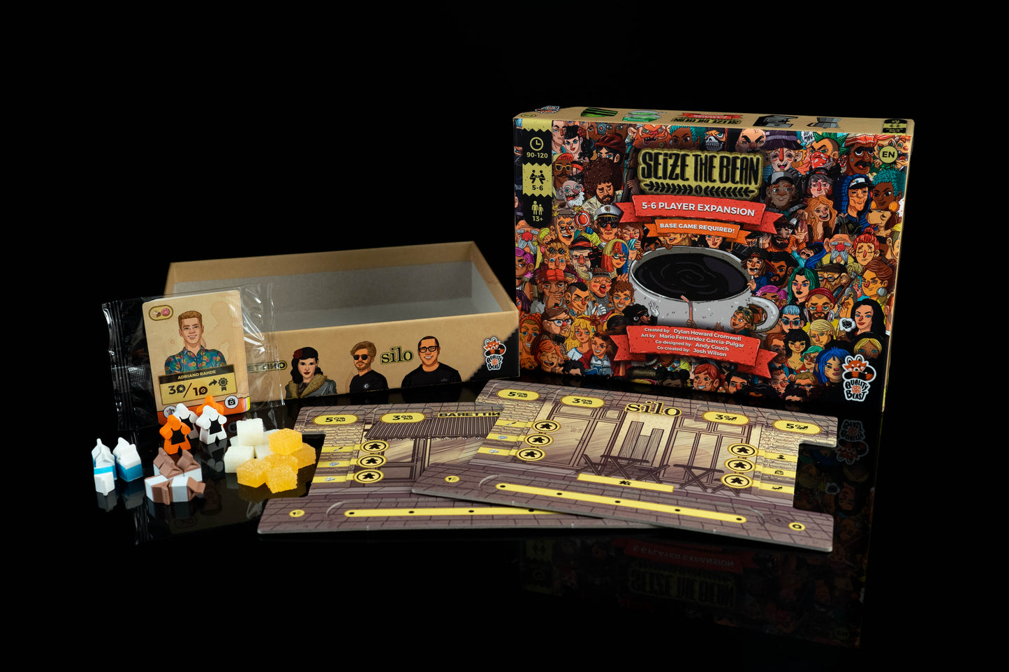 Seize the Bean: 5-6 Player Expansion