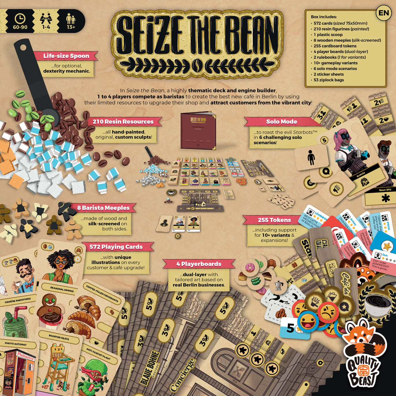 Seize the Bean: Base Game