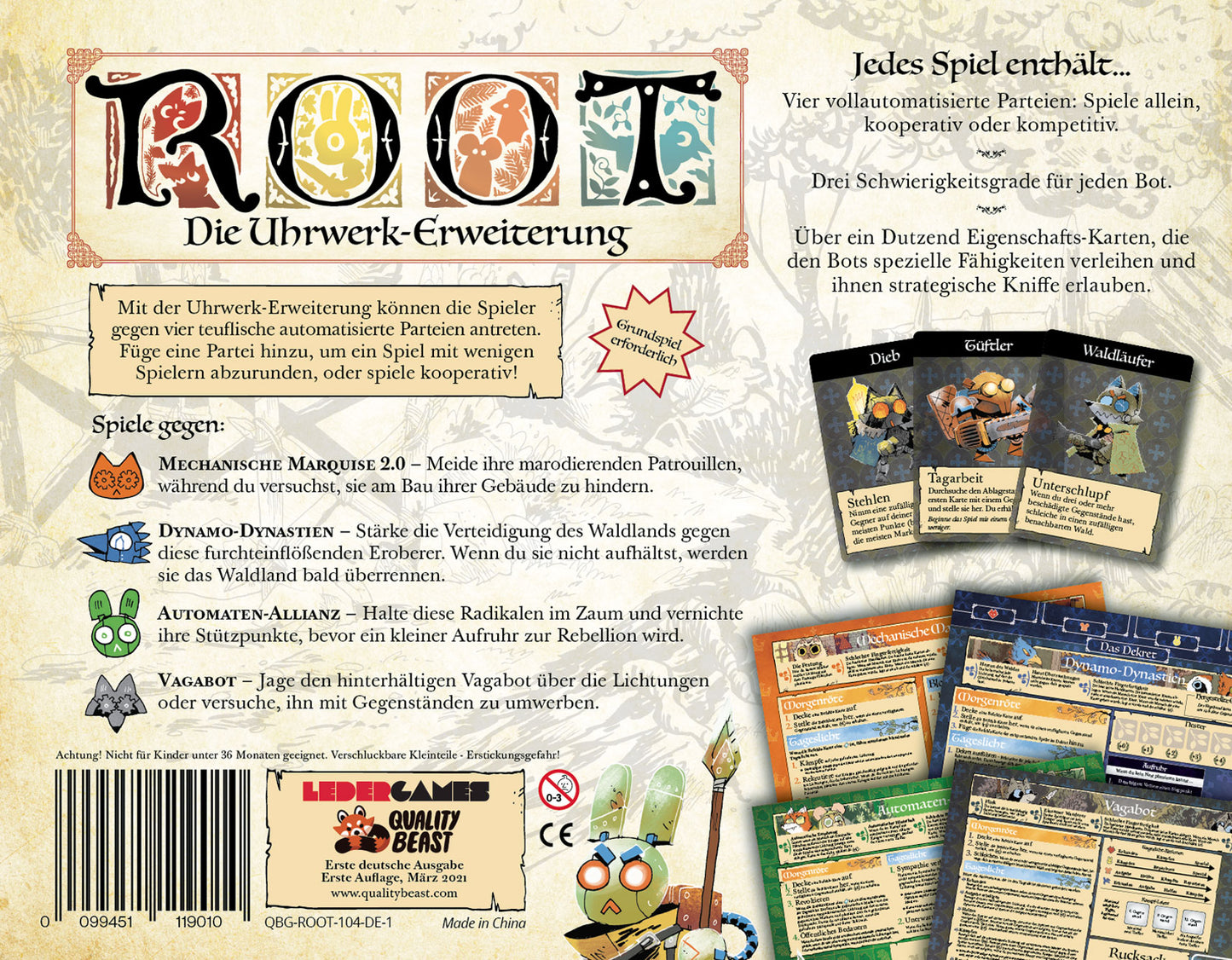 Root: Die Uhrwerk-Erweiterung