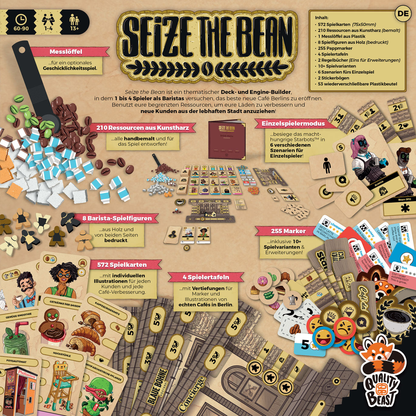 Seize the Bean: Base Game