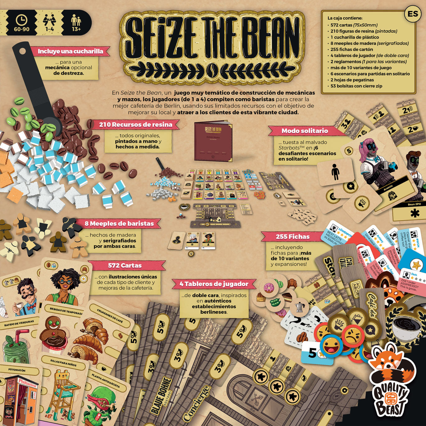 Seize the Bean: Base Game