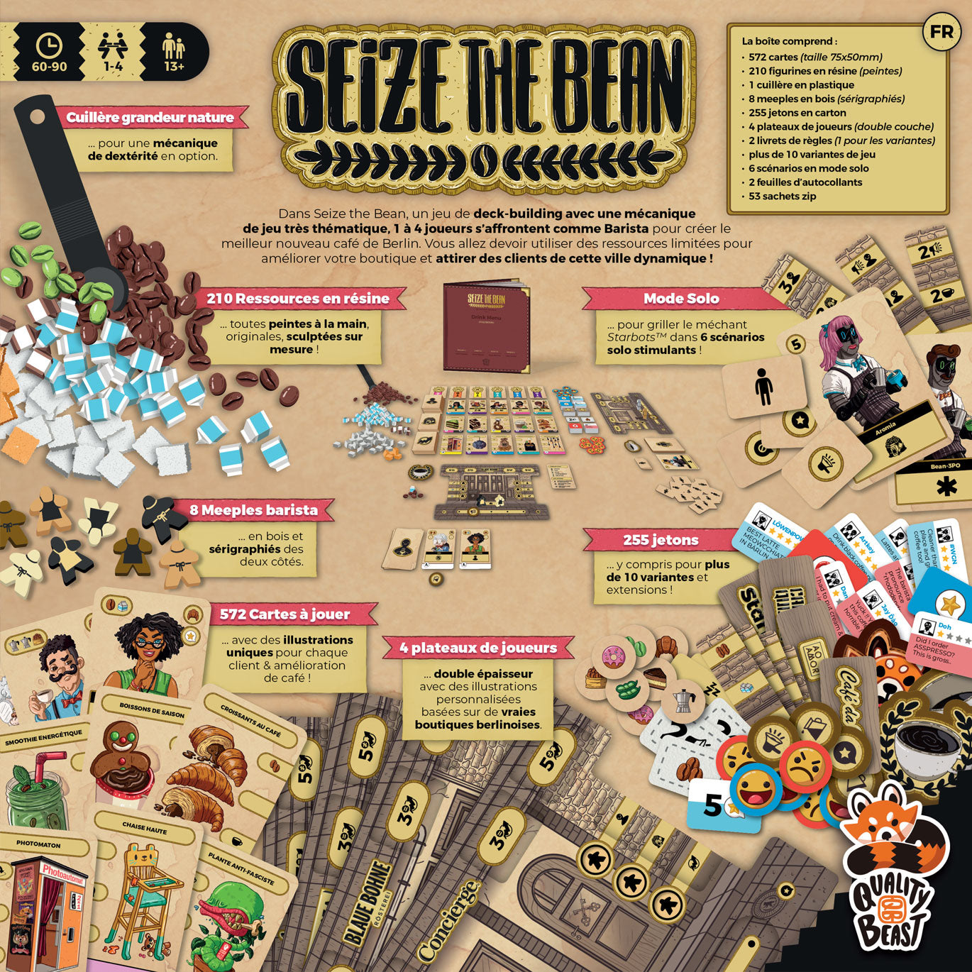 Seize the Bean: Base Game